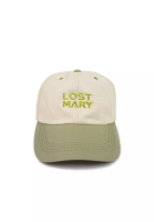 Pestle &amp; Mortar Clothing PMC X LOST MARY Solero Lime 6 Panel Cap Beige
