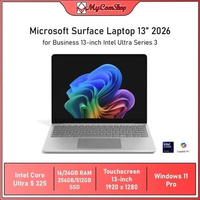 MICROSOFT SURFACE LAPTOP 13 INTEL CORE ULTRA 5 325 16GB RAM 256GB SSD 13" TOUCHSCREEN 24GB RAM / 512