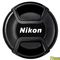 尼康原廠Nikon鏡頭蓋77mm鏡頭蓋LC-77鏡頭蓋(中捏快扣)77mm鏡頭保護蓋鏡頭前蓋鏡前蓋鏡蓋front lens cap