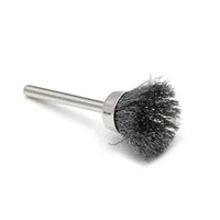 Mata Sikat Besi Kawat Bor Gerinda Mini Pembersih Logam Baja Amplas Kuas Grinder Wire Polishing Wheel