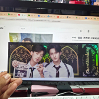(พร้อมส่งที่ไทย ) ปล่อยตั๋วเลเซอร์ desire4 พร้อมลายเซอร์ต้าเจียงหลี่ JiangLi  ซิงชิว รูปหน้า/หลัง  ง
