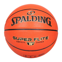 SPALDING SUPER FLITE #7合成皮籃球-室內外 7號球 斯伯丁 SPA76927 橘黑金