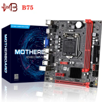 Computer Mainboard B75 Motherboard For Intel LGA 1155 i3 i5 i7 E3 DDR3 1333 1600MHz LGA1155 Socket 16GB USB3.0 SATA III VGA GAME
