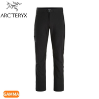 【ARC'TERYX 始祖鳥 男 Gamma輕量軟殼長褲《黑》】X000007247/休閒長褲/健行褲/登山褲