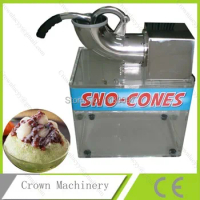 Commercial Ice Crusher Shaver ; Snowflake Ice Machine Snow Cone Machine Automatic Double Blades Shaver Ice Snow Cone Maker