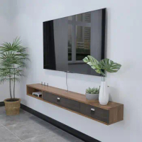 Floating TV Shelf,70'' Wall Mounted Floating TV Stand Unit Media Console Wall TV Console Cabinet Media Entertainment Shelf