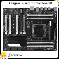 For X99S SLI Krait Edition Used original For Intel X99 Socket LGA 2011-3 V3 DDR4 motherboard LGA2011 Mainboard