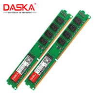 DASKA Brand DDR3 4GB (2pcsx2GB) 1600/1333 MHz 1.5V 240Pin 8GB 16GB PC3-12800/10600 For Intel Desktop Memory DIMM
