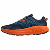 HOKA ONE ONE SPEEDGOAT 4 REAL TEAL PERSIMMON ORANGE