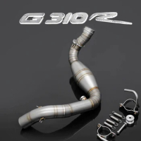 G310R Motorcycle Exhaust Contact Middle Pipe For For G310R G310GS G 310R G 310GS Not For G310GS Motorcycle Exhaust Middle Pipe
