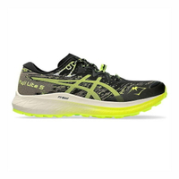 Asics Fuji Lite 5 [1011B889-001] 男 越野 跑鞋 路跑 慢跑 緩震 耐磨 黑 螢光黃
