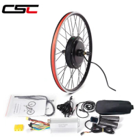 CSC E-Bike Conversion Kit 48V 1500W for Electric Bicycle, Brushless Hub Motor Bike Wheel 20 24 26 27.5 28 29in 700C
