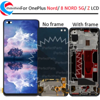 6.44" AMOLED For oneplus nord LCD screen Touch Panel Digitizer replacement For 1+ OnePlus 8 NORD 5G Oneplus Z LCD AC2001 AC2003