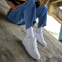 Nike Air Force 1 07 男鞋 白色 經典 簡約 皮革 休閒鞋 CW2288-111
