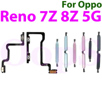 Kabel Tali Fleks Butang Kuasa dan Kelantangan untuk OPPO Reno 7Z/8Z 5G (CPH2343), butang menghidupka