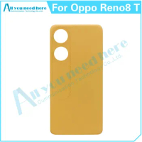 For Oppo Reno8 T CPH2481 Reno8T Reno 8T Back Battery Cover Door Housing Rear Case Repair Parts Replacement