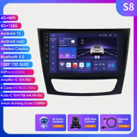 For Mercedes benz W211 W219 W463 W209 Car Radio Multimedia Player Android 7862 DSP Carplay GPS navi screen 2din HeadUnit 4G WIFI