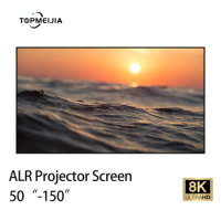 Factory Price 16:9 4:3 2.35:1 UST ALR/CLR Fixed Frame Projection Screen 92”-150” for Ultra Short Throw 4K Laser TV Projector