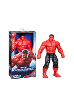 ฟิกเกอร์ Avengers Captain America Deluxe Titan Hero Villain สีแดง