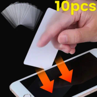 10/1Pcs Plastic Card Pry Opening Scraper for iPhone iPad Samsung LCD Screen Display Disassemble Card Mobile Phone Repair Tools