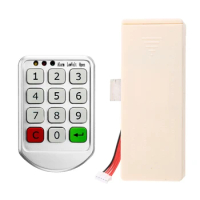 Intelligent Digital Lock Combination Password Keypad Unlock Drawer Cabinet Mailbox Locker Lock Electronic Door Lock