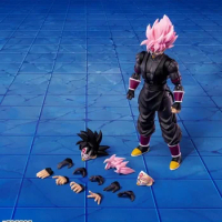 15cm Dragon Ball Demoniacal Fit-Ultimate Atrocious Goku Black Action Figure Collectible Toys Desktop Decorations Holiday Gifts