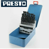 Mata bor besi set inchi uk.1/16\ ~ 1/2\" (isi 29 pcs) PRESTO"