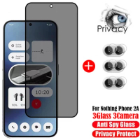 3D Privacy Screen Protectors For Nothing Phone 2A Anti-spy Protective Glass For Nothing Phone 2a Camera Film