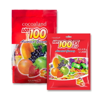 【野味食品】LOT100份 綜合水果軟糖(160g/365g)馬來西亞進口,桃園實體店面出貨)QQ軟糖,一百份軟糖