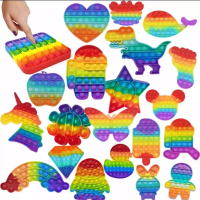 Pop It Fidget Stress Toy Stretchy String Set Popit Children's Gift Relief Toy Sweet Baby Shop
