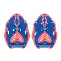 SPEEDO POWER PADDLE 成人划手板-助泳板 戲水 游泳 訓練 SD873156F959 藍螢光粉