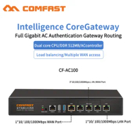 Comfast CF-AC100 Gigabit AC Wifi Load Balancing Routing Core Gateway Multi Wan Seamless Roaming Access AC Router Controler