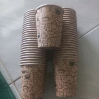 paper cup kopi motif,gelas kertas cup kopi