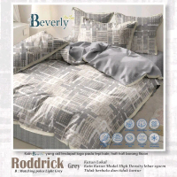 Seprei set bantal dan guling bahan katun lokal premium karet anti geser tali guli bahan