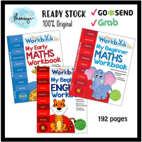 Math and English Workbook for Pre K and K Preschool Kindergarten Book