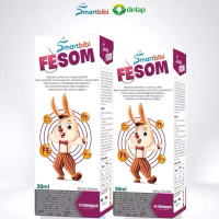 ￼Smartbibi FESOM- SẮT VỊ NGON, HẤP THU TRỌN• HỖ TRỢ CẢI THIỆN TÌNH TRẠNG THIẾU MÁU  DO THIẾU SẮT