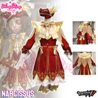 Identity V Narcissus Painter Cosplay Costume Identity V Edgar Valden Cosplay Costume Narcissus Cosplay Suits Dresses