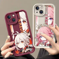 The Game Girls G-Genshin Impact Phone Case For VIVO V11I V15 V20 V23 V25 V27 V29 V30 X60 X70 X80 X90 X100 PRO 4G 5G Case Funda