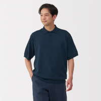 【MUJI 無印良品】男速乾針織短袖POLO衫(共4色)