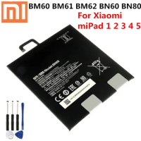 BM60 BM61 BM62 BN60 BN80 Battery For Xiaomi miPad 1 2 3 4 5 miPad Batery mi Tab 1 2 3 4 5 BN80 IPAD 4 PLUS Battery