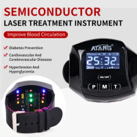 Cold Laser Therapy Watch Relieve High Blood Pressure High Blood Sugar High Blood Fat Promote Blood Circulation