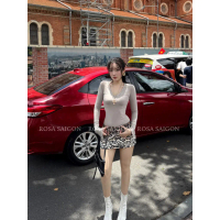 Chân Váy Ngắn Mini Skirt, Cạp Trễ ( Có Lót Quần )