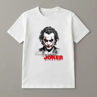 Kaos Cowok Dewasa Tema Karakter Joker | Regular Fit Cotton Combed 24S JOKER 1 BLACK,XXL