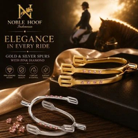 Noble Hoof | Spurs Spur Jalu Sepatu Boot Olahraga Berkuda Horse Riding Equestrian Pink Manik Manik S