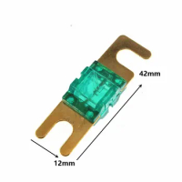 Car Audio Fuse Base Universal Inner Core Broken Container Fork Fuse 20A30A40A50A60A70A80A100A Small Fuse 2-piece Package