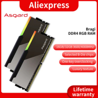 DDR4 RGB RAM Memory DDR4 16gb 8gb Memoria RAM DDR4 DDR4 RGB 3600mhz 4000mhz XMP Desktop CL16 CL14 1.45v Samsung B-die Chips