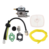 Karburator dengan Gasket, untuk Penggali Mantis 7222 7225 SV-5C / 2 Zama C1U-K82 A021001090
