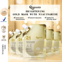 [BPOM] Aomoli qiansoto masker gold dapat membantu mencerahkan dan membuat kulit lebih glowing