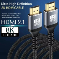 SoundWay 2.1 8K HDMI Cable 4K120Hz 48Gbps eARC Soundbar Gaming 144Hz Ultra High Speed HDR HDCP 2.2 D