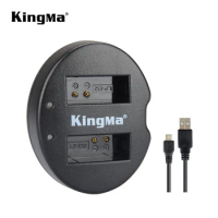 KingMa LP-E12 LP E12 Battery Charger Dual USB Charger For Canon EOS 100D M2 M M50 Mark II M50 M200 M100 M10 PowerShot SX70 HS